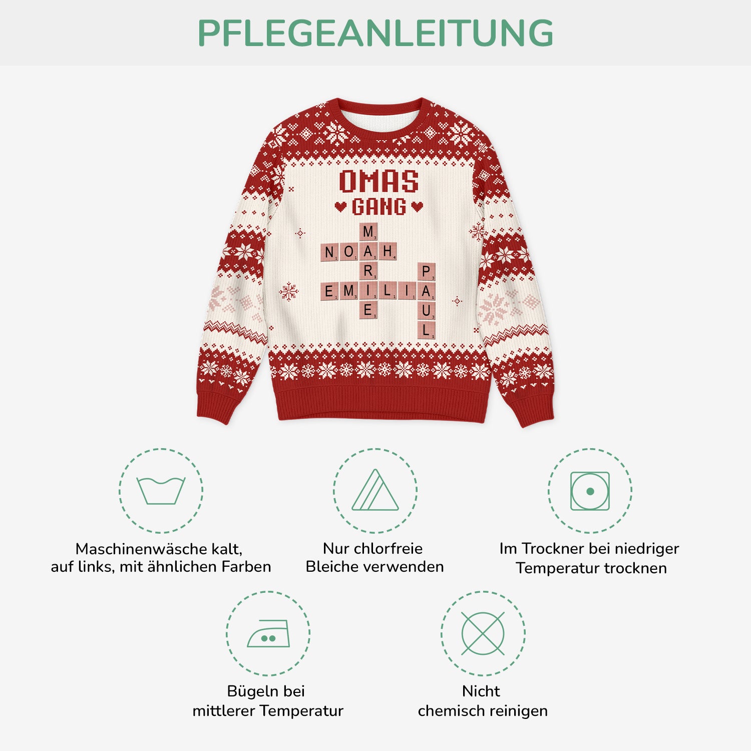 5794WGE4 omas opas gang personalisierte kreuzwortratsel weihnachtspullis_ oma opa 5794W