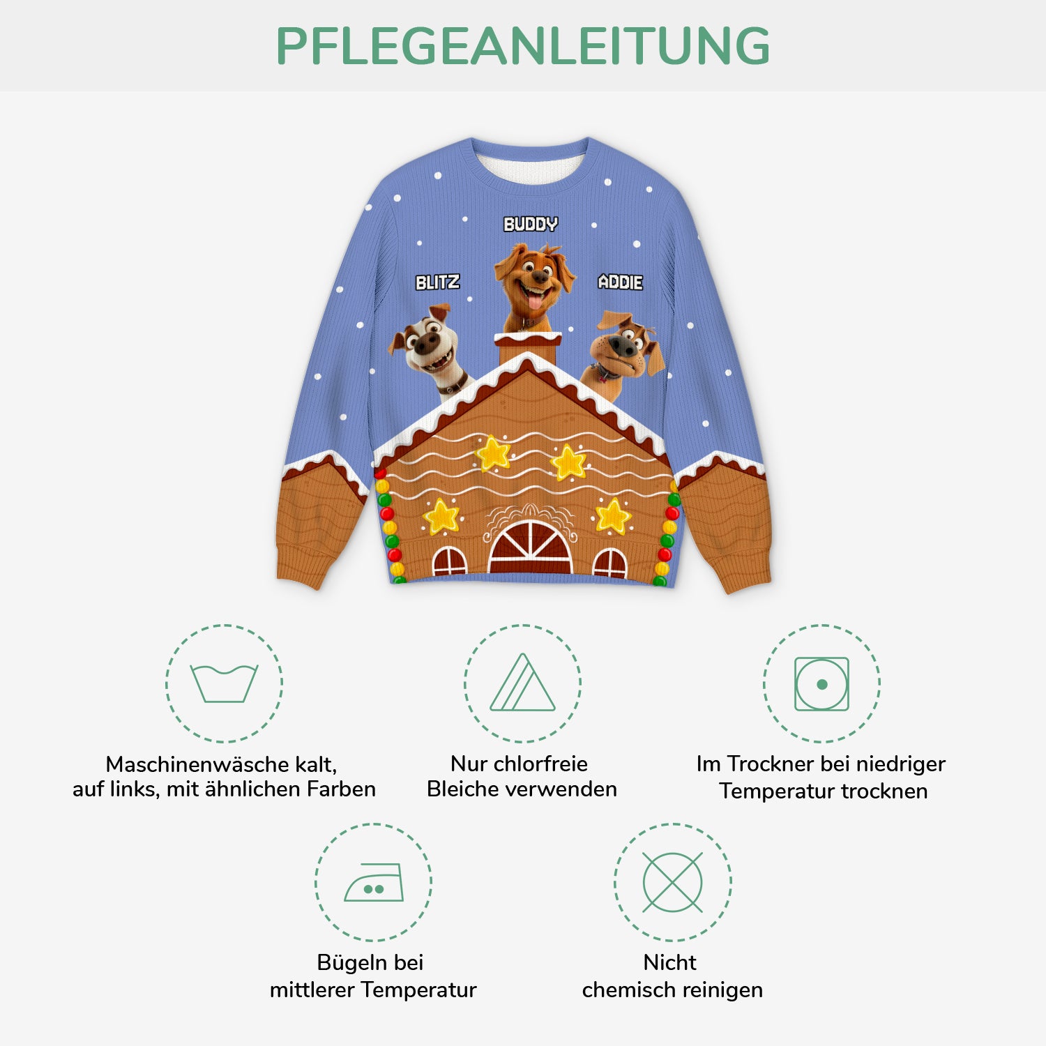 5796WGE4 hunde und weihnachtsmann weihnachtspullover hund personalisiert_ 5796W8YCC