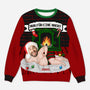5813WGE1 nur fur eine nacht lustiger weihnachtspullover personalisiert_ mit gesicht 5813W3QAB