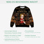5814WGE5 ein madchen die bucher liebt weihnachtspullover damen personalisiert leseratten 5814WKMZA