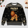 5826WGE2 papas opas gang lowe weihnachtspullover herren personalisiert 5826W6TTB