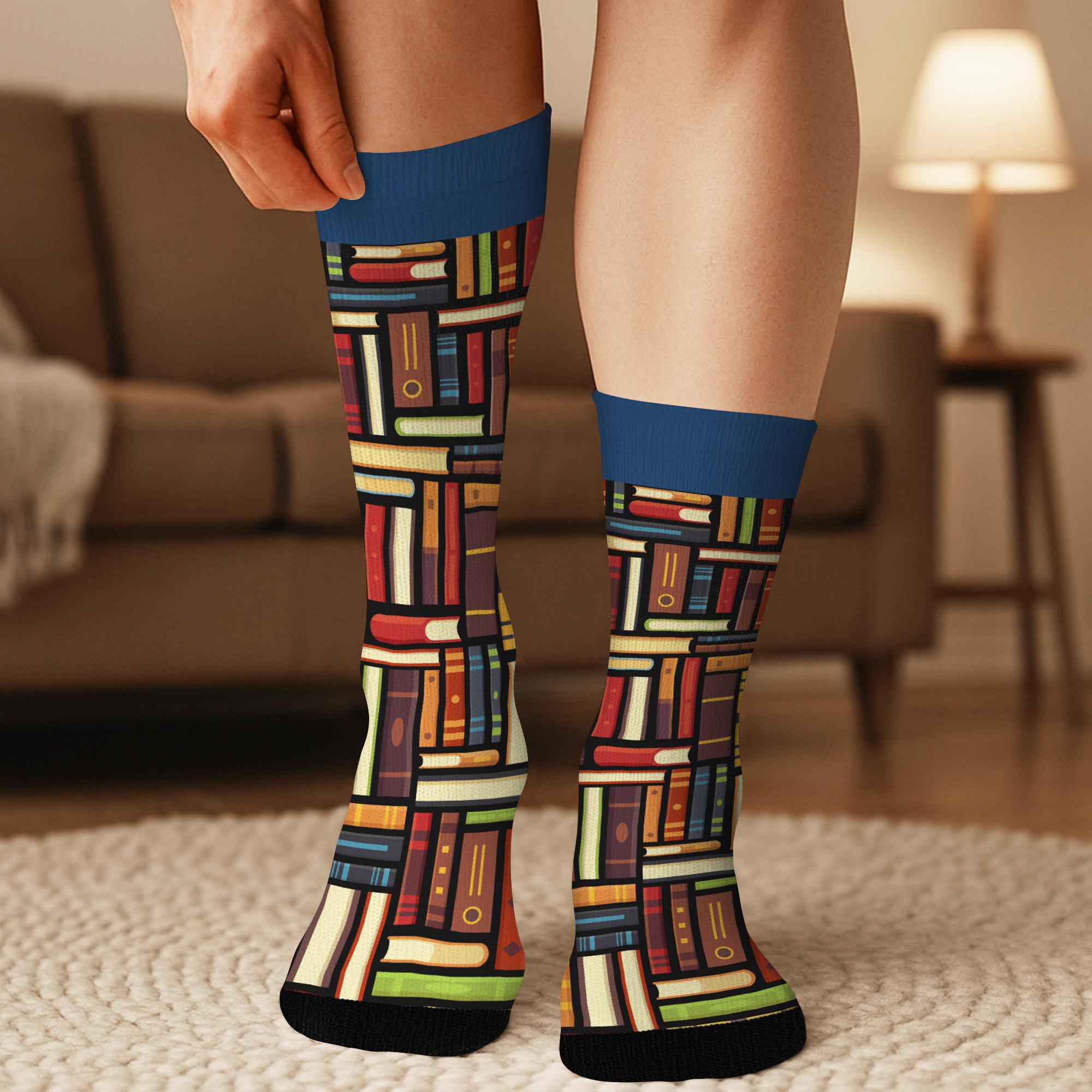5849JGE3 nur noch ein kapitel socken personalisieren text_ leseratten_ frauen 5849J8VAA
