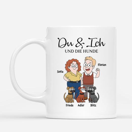 5854MGE1 du ich und der hund paar tassen personalisiert_ 5854MKQ7C