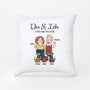 5854PGE1 du ich und der hund partner kissen personalisiert 5854PKQ7C