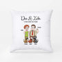 5854PGE2 du ich und der hund partner kissen personalisiert 5854PKQ7C