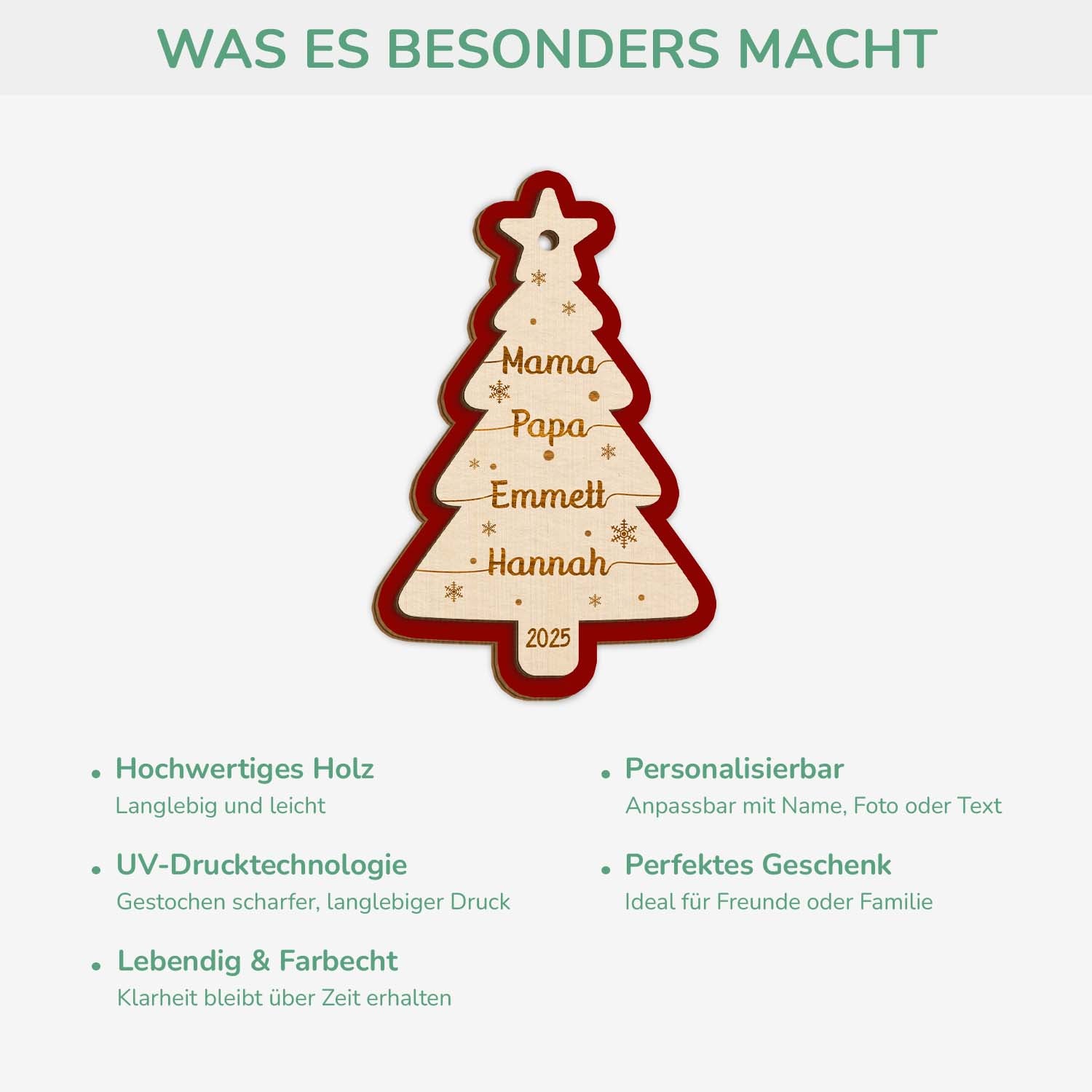 5858OGE4 weihnachtsbaum mit namen personalisierte 2 schicht holz ornamente familie weihnachten 5858OKUTI_50722527 1895 4eb1 b326 2a6623870458