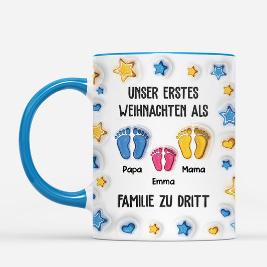 5859MGE2 3d druck effekt erstes weihnachten_ weihnachtstasse personalisiert_ familie zur geburt fussabdruck 5859M8QTI