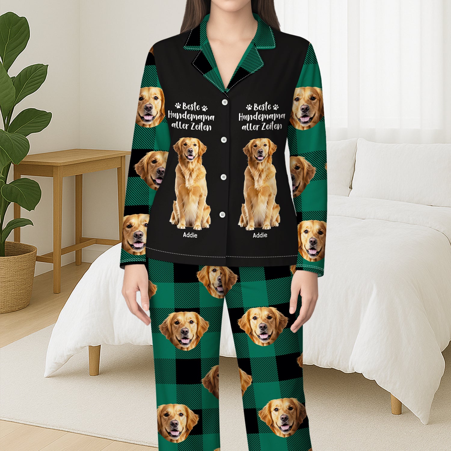 5914VGE3 bester katzenpapa aller zeiten personalisierte pyjama_ katze mit foto 5914VTHCD
