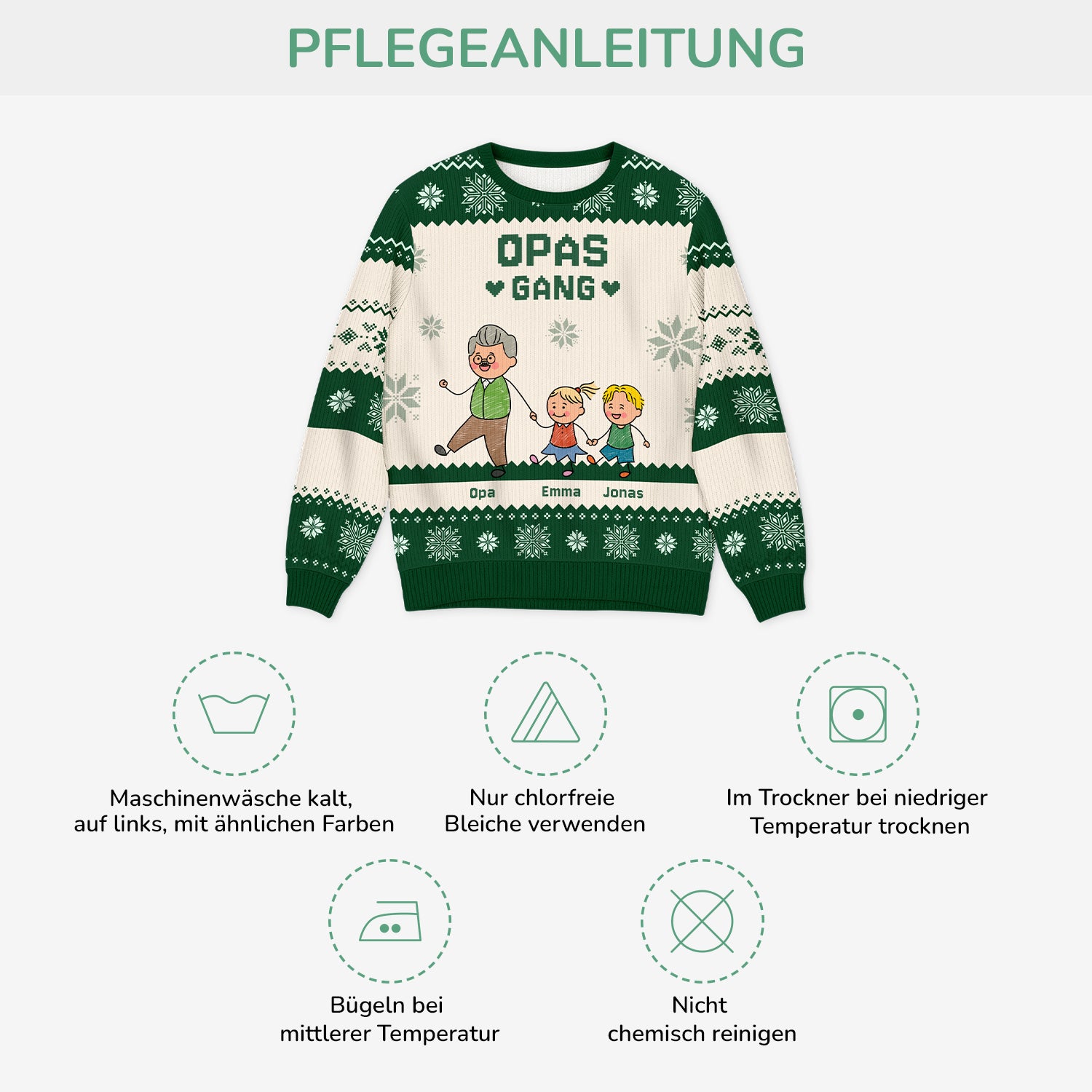 5919WGE4 omas opas gang personalisierter weihnachtspullover_ oma opa 5919WKMNB