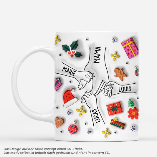 5926MGE1 3d druck effekt hand in hand weihnachtstasse personalisiert_ mama oma 5926MKZAA