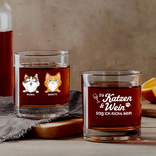 5930IGE1 zu katze wein sag ich nicht nein personalisiertes whiskyglas_ katzen 5930I6VQD