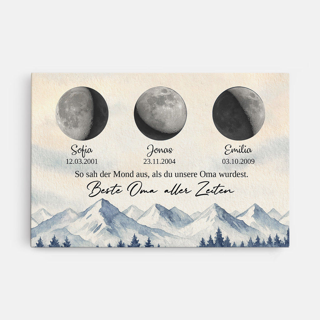 5934CGE1 so sah der mond aus als du meine oma mein opa wurdest personalisierte mondphasen leinwand 5934C6MMB