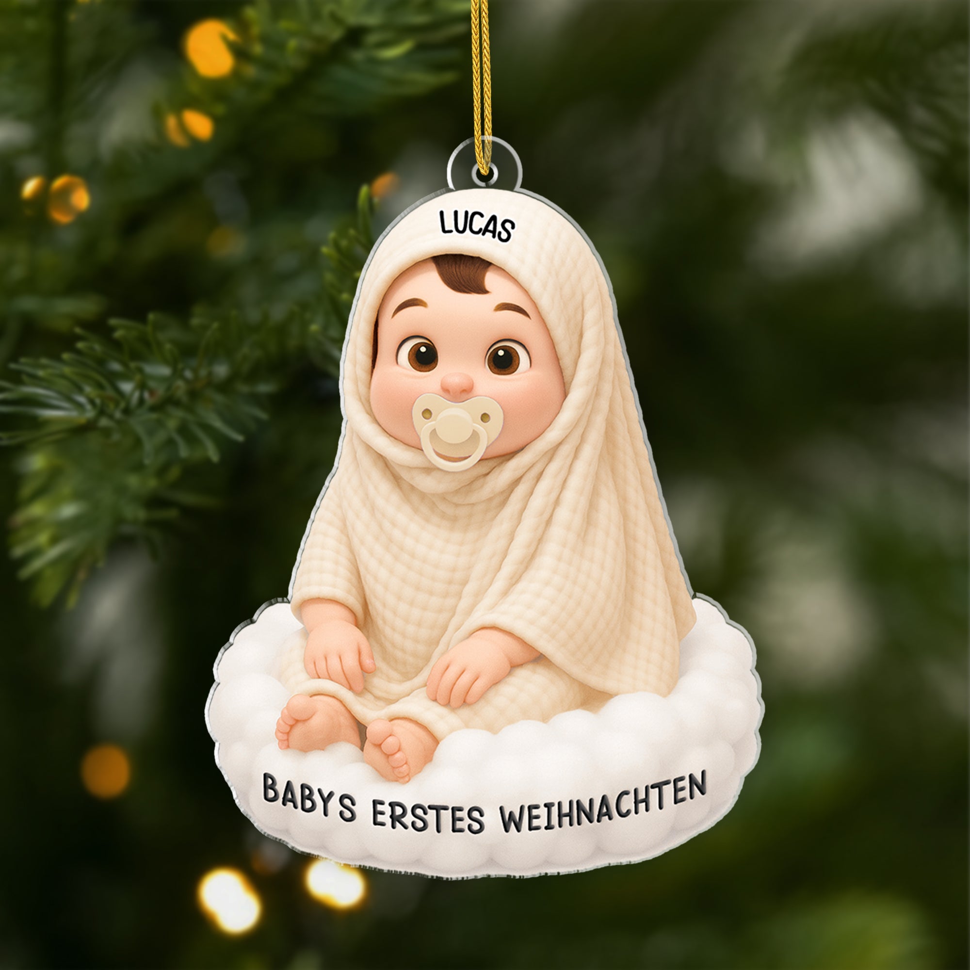 5940OGE1 3d druck effekt hallo weihnachten personalisierter weihnachtsschmuck_ acryl zur geburt 5940OKZCK