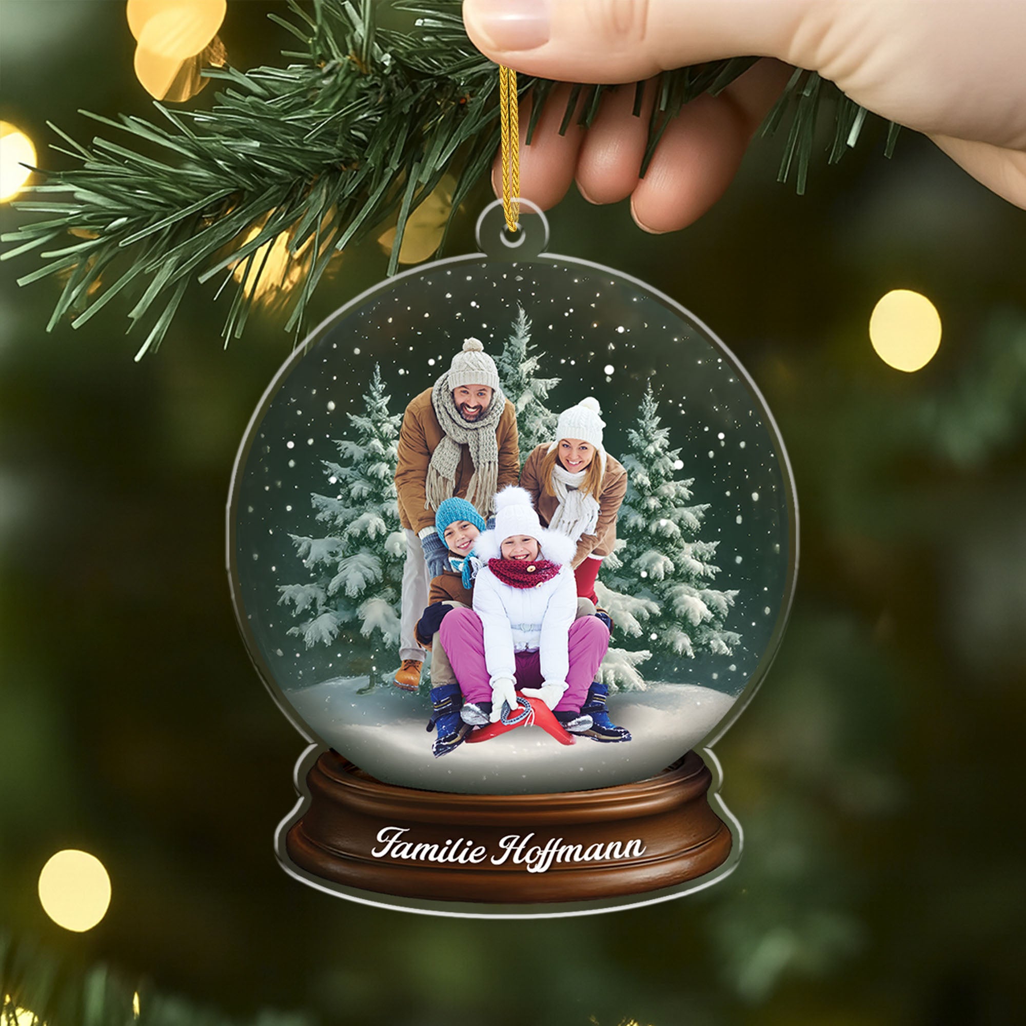 5942OGE2 3d druck effekt weihnachtskugel mit namen personalisierter weihnachtsschmuck_ acryl kind mit foto 5942O3QQK