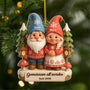 5953OGE1 3d druck effekt gemeinsam alt werden seit personalisierter weihnachtsschmuck_ acryl paare 5953OKVNG