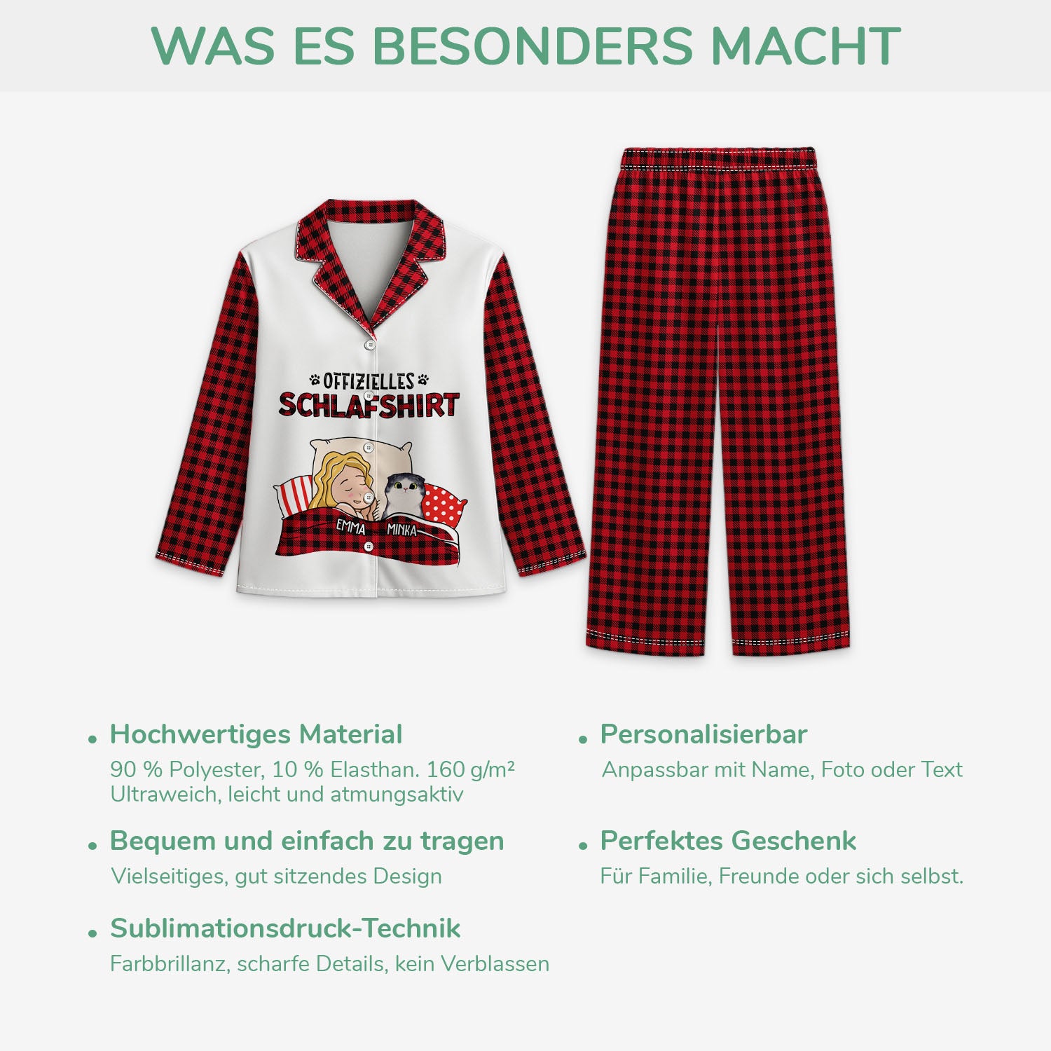 5971VGE5 das ist mein pyjama personalisierte pyjama_s katze 5971VKZQD