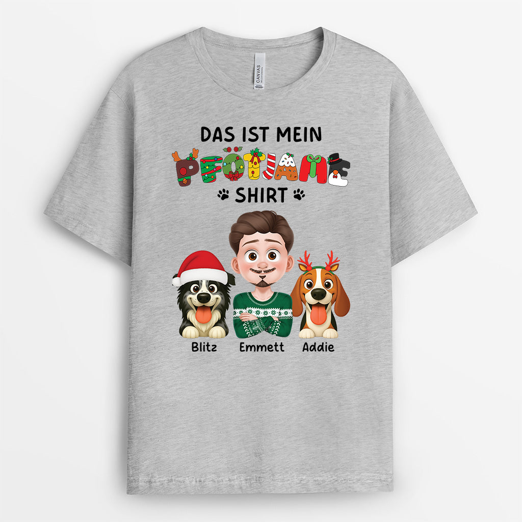 5975AGE2 das ist mein pfotjama shirt weihnachts t shirt katze personalisiert 5975ATVMC
