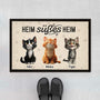 6005DGE1 heim susses heim fussmatte katzen personalisiert 6005D3VTD