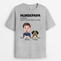 6007AGE2 substantiv hundemama cartoon t shirt hund personalisiert 6007AKV5C