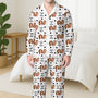 6008VGE3 du ich mit gesicht personalisierte pyjamas_ paare 6008V8VCG