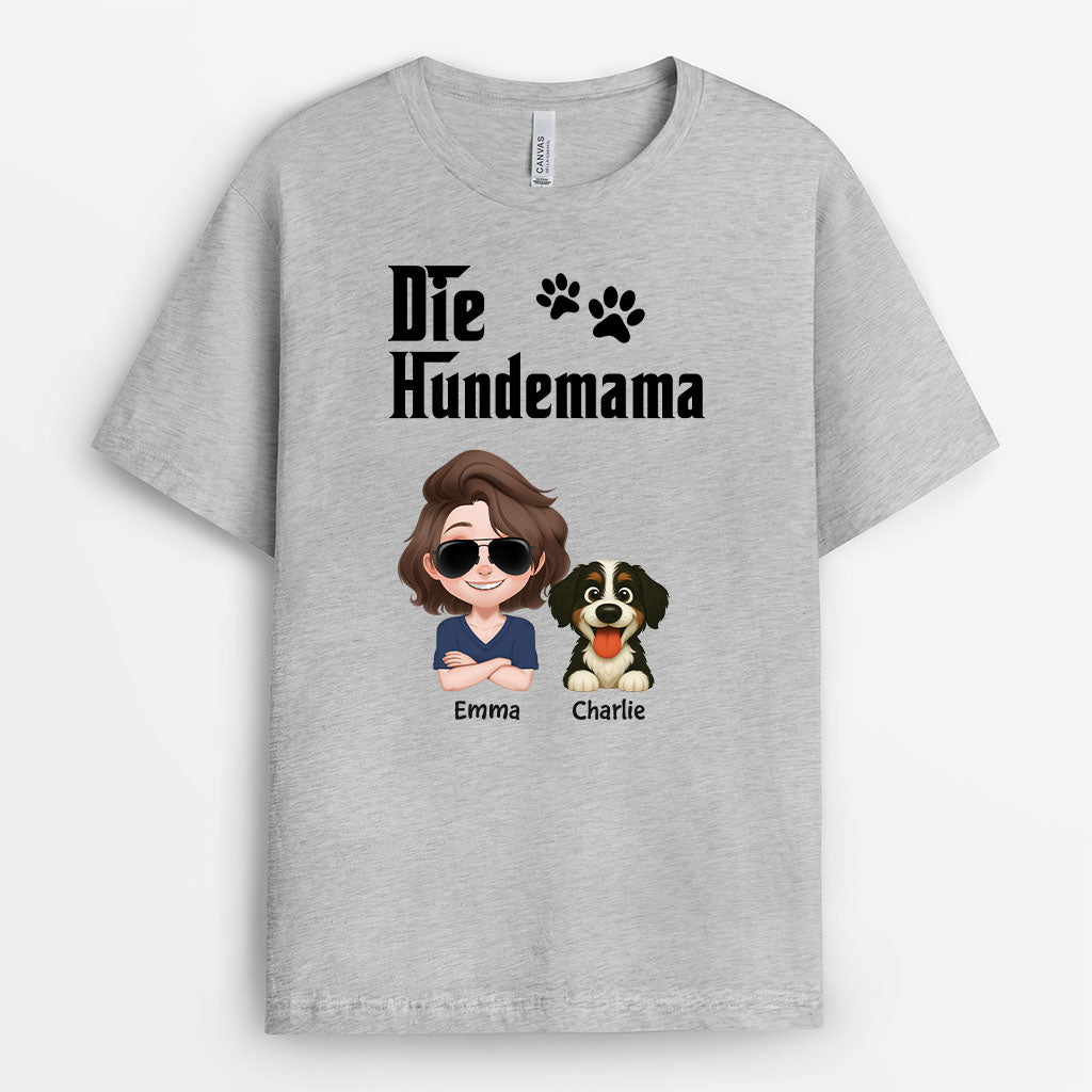 6010AGE2 der hundepate t shirt hund personalisiert 6010AKV5C