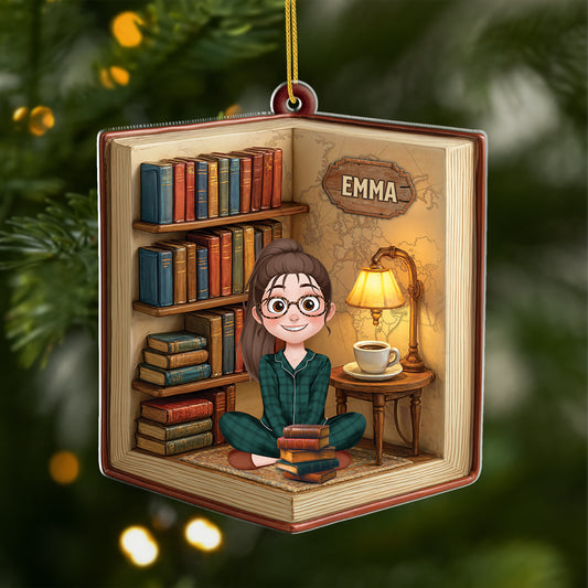 6043OGE1 name alphabet a to z personalisierte acryl ornamente_ leseratten_ frauen manner 6043O6LAA