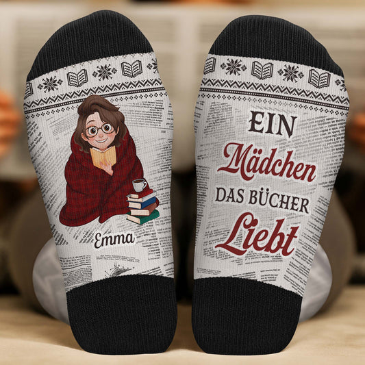 6052JGE2 nur noch ein kapitel socken personalisieren text_ leseratten_ frauen manner 6052JKTMB