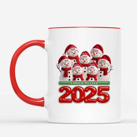 6058MGE2 familie schneemann weihnachtstasse personalisiert_ familie 6058M8TZI