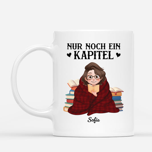 6060MGE1 nur noch ein kapitel personalisierte tasse leseratten frauen manner 6060M