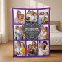 6073BGE2 ich liebe dich bis zum mond und zuruck kuscheldecke personalisiert familie mit foto 6073B6PMI