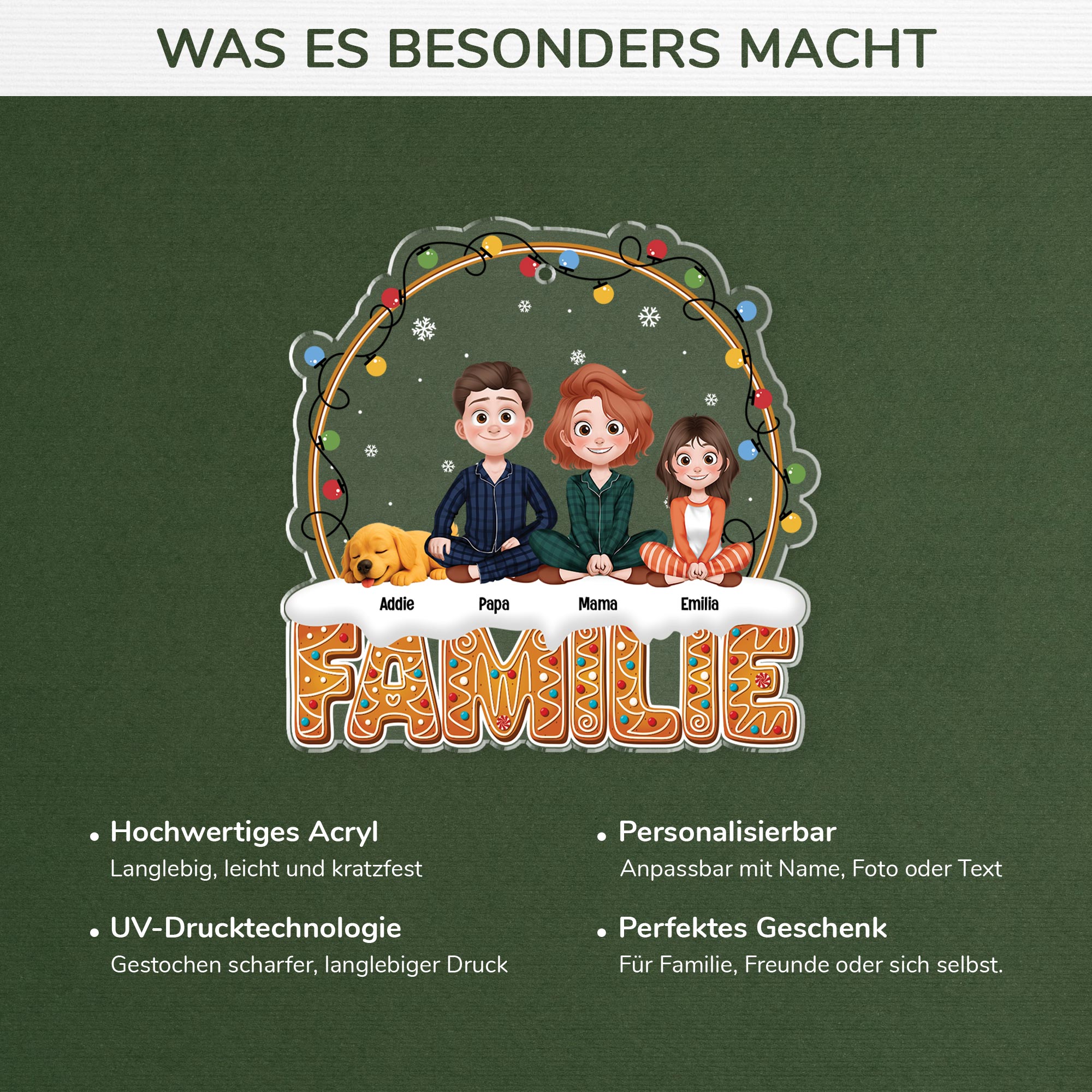 6077OGE4 fur immer familie personalisierter christbaumschmuck familie_ acryl mit foto 6077O6YAI