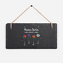 6082AGE1 omas garten hier wachst liebe personalisiertes geschenk  uv druck schiefer gartenschild omamama 6082ae6h5a