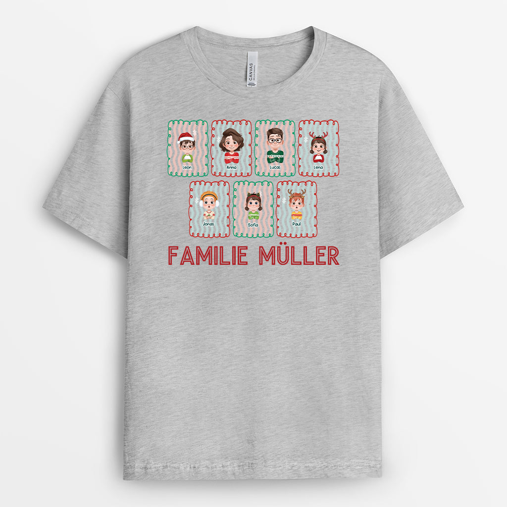 6103AGE2 die familie personalisiertes weihnachts shirt 6103ATTTI