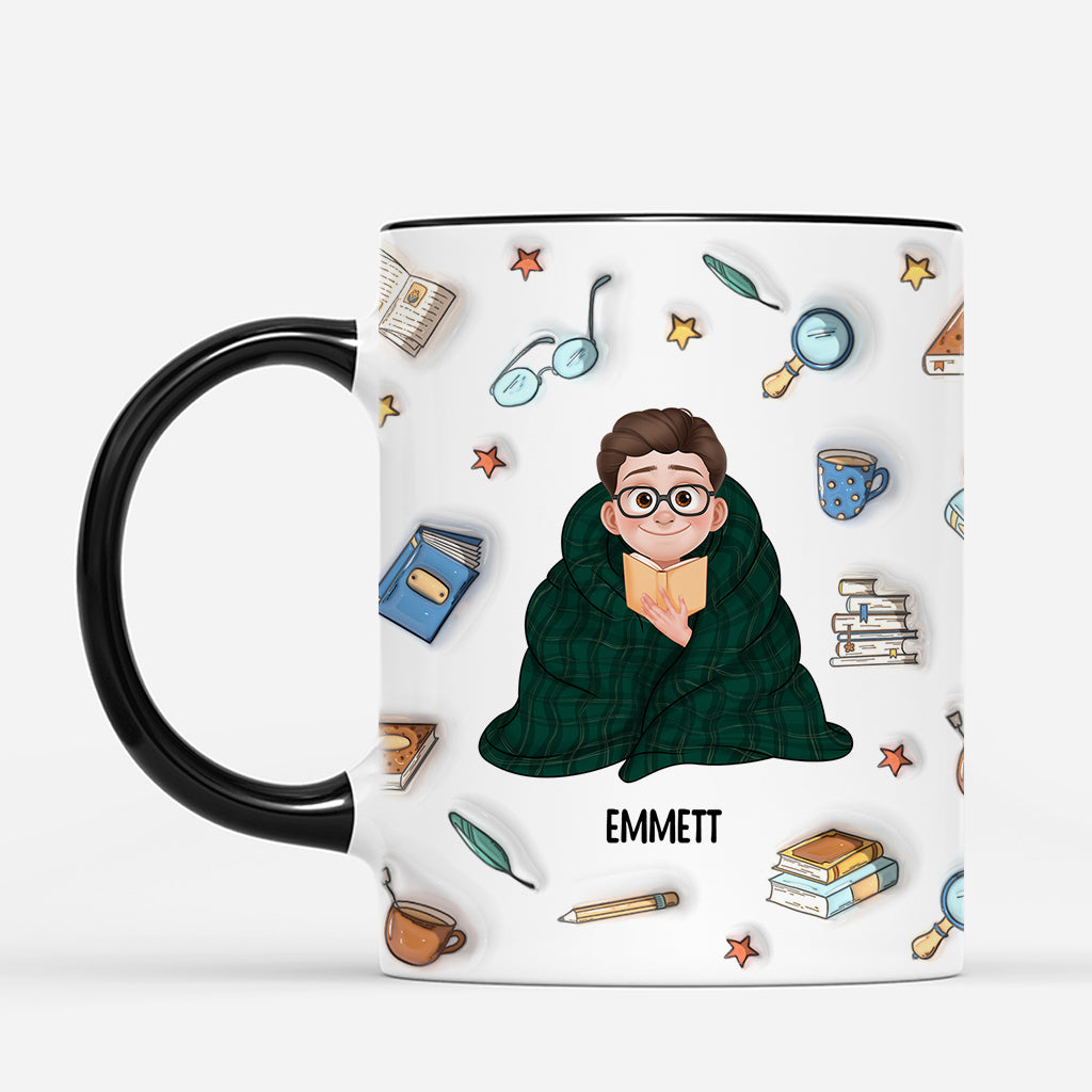 6107MGE2 3d druck effekt bitte nicht storen ich lese gerade personalisierte tasse fur_ leseratten_ frauen manner 6107M3MAA