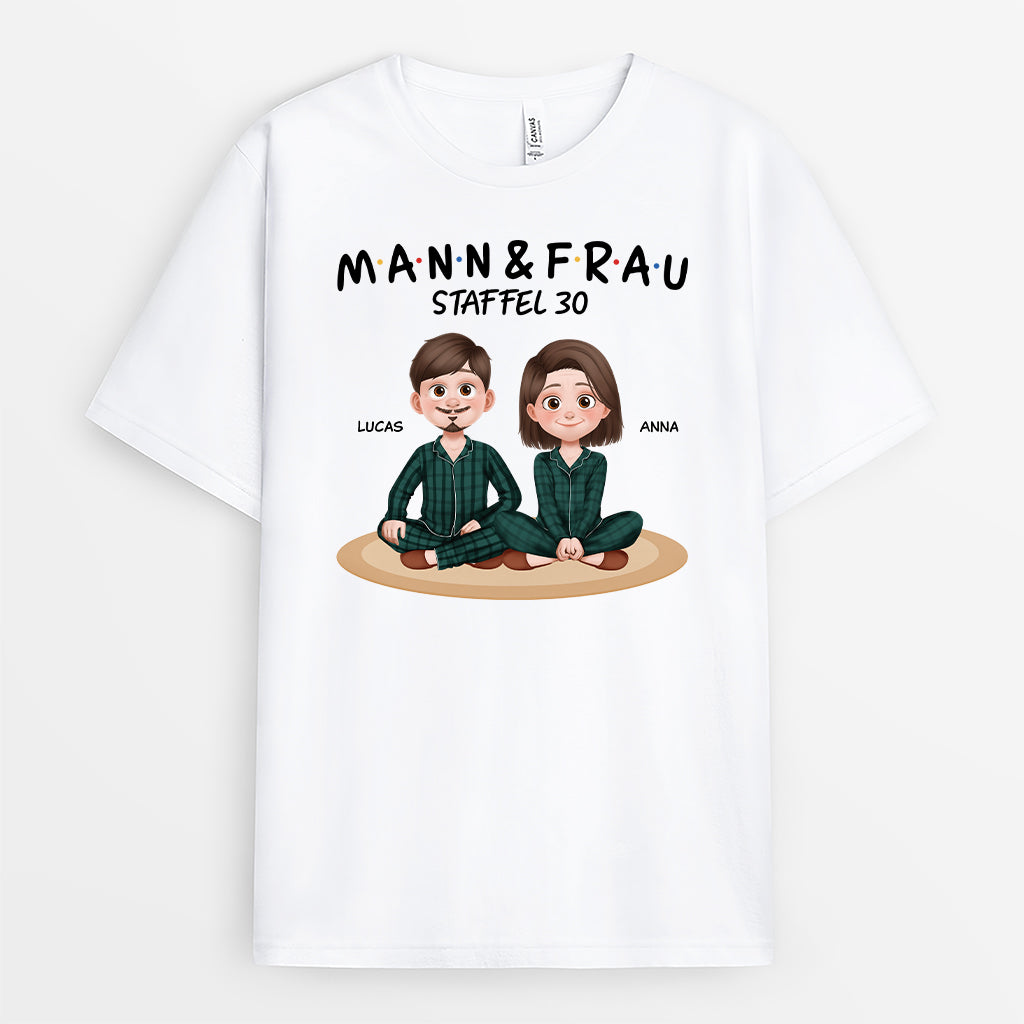 6120AGE1 mein liebster meine liebste partner t shirt personalisiert 6120ATACG