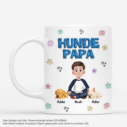 6169MGE1 3d druck effekt hundepapa hundemama personalisierte tasse hund_ 6169M8VMC