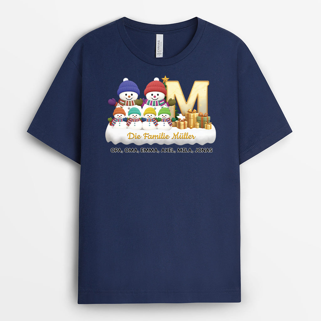 6175AGE2 die familie schneemann personalisiertes weihnachts shirt_ 6175A3QTI_514d9b18 e0ba 43f1 bf06 26a160ea740d