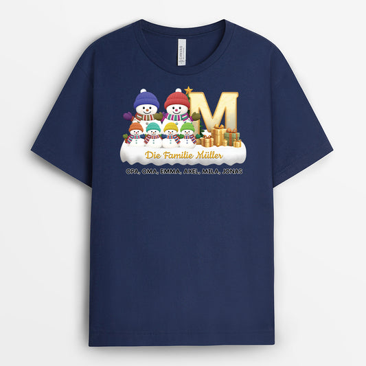 6175AGE2 die familie schneemann personalisiertes weihnachts shirt_ 6175A3QTI_514d9b18 e0ba 43f1 bf06 26a160ea740d