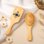 6178AGE2 mama seit blumen bambus haarburste personalisiert mamapapa 6178aq3tca