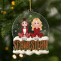 6185OGE1 3d druck effekt besties acryl weihnachtsschmuck personalisiert_ bester freundinnen 6185O8TTF