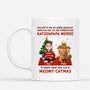 6186MGE1 nie gedacht dass ich zur verruckten katzenmama werde katzen weihnachtstasse personalisiert_ 6186MTLZD