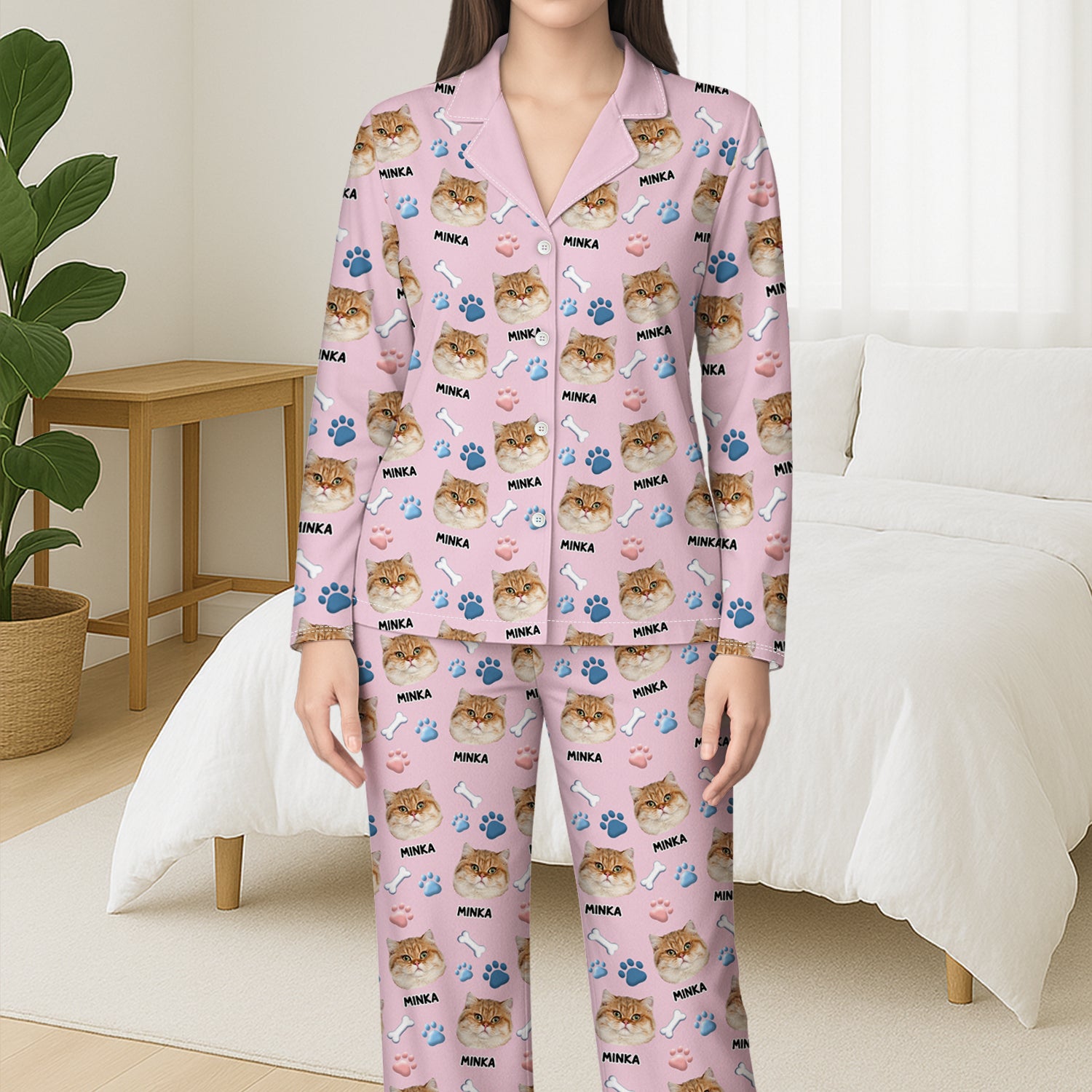 6190VGE3 3d druck effekt hund mit foto personalisierte pyjama_s 6190V8XQC