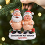 6217OGE1 3d druck effekt gemeinsam alt werden seit acryl weihnachtsschmuck personalisiert paar lustig nackt 6217O6LNG_1