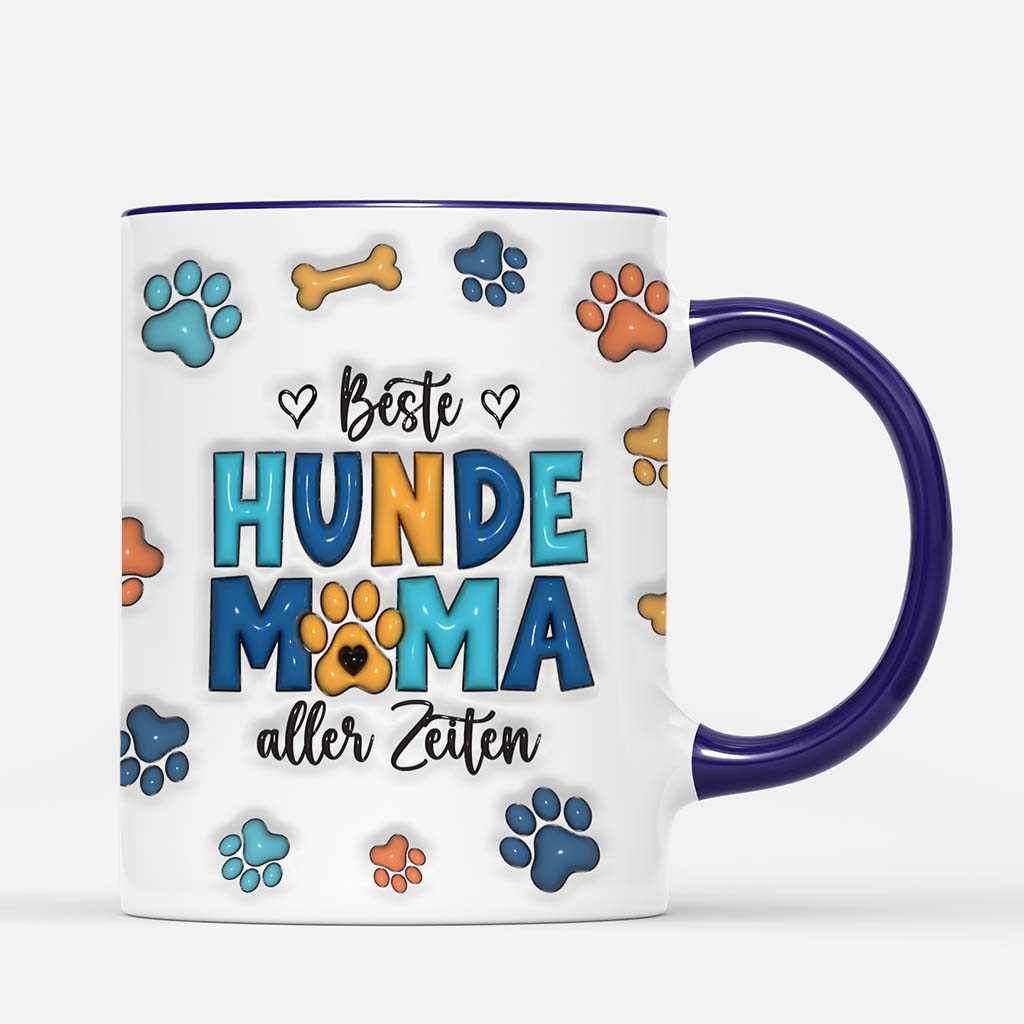6220MGE3 3d druck effekt bester hundepapa aller zeiten hunde weihnachtstasse personalisiert_ pfoten kauknochen 6220M6VMC