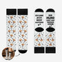 6223JGE1 ich kann jetzt nicht aufstehen hunde socken personalisieren text_ 6223J6XMC