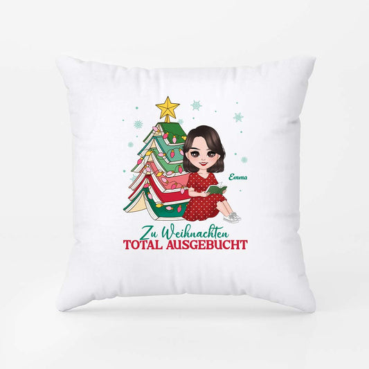 6233PGE1 zu weihnachten total ausgebucht kissen personalisieren_ fur leseratten frauen manner 6233PKL5A
