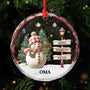 6241OGE1 schneemann strassenschilder glas weihnachtsschmuck personalisiert oma opa 6241O3T0A