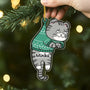 6245OGE2 lustiger katzen anhanger_ acryl weihnachtsschmuck personalisiert 6245O8QAD