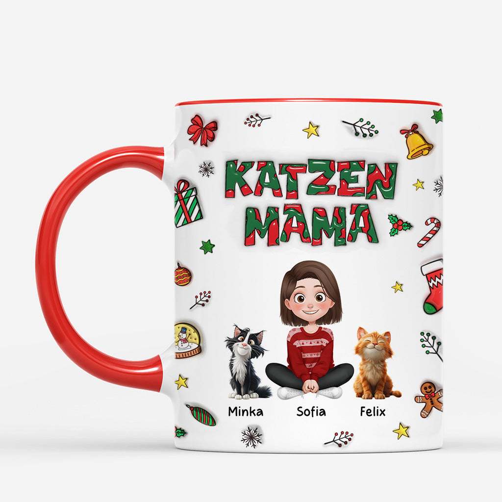 6270MGE2 3d druck effekt katzenpapa katzenmama weihnachtstasse personalisiert_ katze 6270MKHAD