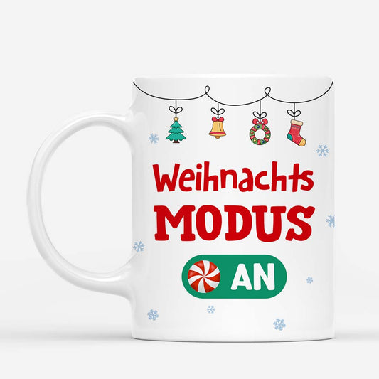 6279MGE2 weihnachtsmodus _ an weihnachtstasse personalisiert_ frauen manner 6279MTMAA